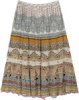 Amour Jaipur XL Long Skirt with Lace and Rhinestones