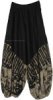 Midnight Dance Swirly Hippie Harem Pants For The Tall