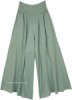 Sage Serenity Boho Wide-Leg Pants