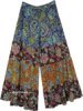 Festival Floral Light Cotton Palazzo Pants