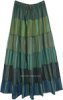 Greenwood Damsel Cotton Panels Maxi Skirt