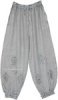 Grey Waters Harem Pants with Pockets