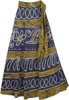 Hacienda Batik Printed Wrap Long Skirt