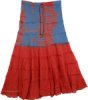 Poppy Tie Dye Summer Cotton Skirt