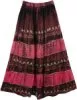 Pink Cadillac Georgette Maxi Skirt