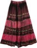 Chelsea Cucumber Tie Dye Long Skirt 33L