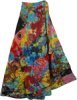 Killarney Tie Dye Wrap Around Long Skirt