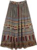 Tan Rayon Ethnic Skirt