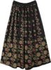 Santa Fe Angled Seams Long Skirt