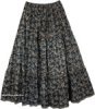 Love in A Mist Floral Cotton Print Long Skirt