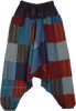 Green Goblin Patchwork Hippie Harem Pants