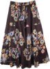 Thunder Multicolor Floral Modest Skirt