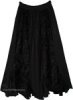 Polka Dot Flowy High Low Dance Skirt