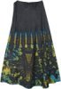 Summer Fireworks Petite Tie Dye Wrap Skirt