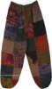 Homey Boho Cotton Patchwork Harem Yoga Pants