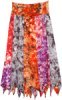 Ashanti Bright Multi Print Long Skirt