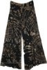 Shadow Tie Dye Rayon Stretchy Palazzo Trousers