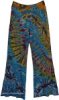 Teal Tie Dye Trousers Sweet Yoga Pants