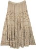 Soft and Flowy Fawn Fairy Long Boho Skirt