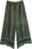 Emerald Path Free Flow Summer Long Pants