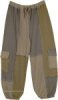 Earthy Comfort Terry Block Textured Cargo Pants