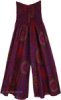 Marsala Magic Hippie Lounge Patchwork Cotton Short Pants