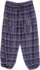 Eco-Friendly Striped Cotton Harem Pants