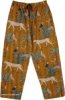 Golden Safari Hand-Stitched Kantha Resort Pants