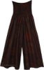 Dark Paradise Mandala Split Skirt Beach Pants