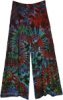 Amazon Rainforest Tie Dye Soft Palazzo Pants