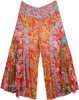 Boho Festival Hippie Colorful Wide Legs Pants