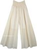Boho Festival Brown Wide Leg Pants