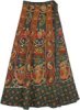 A Majestic Indian Elephant Print Skirt in Cotton