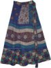 Flaming Fiesta Long Cotton Ankle Length Skirt