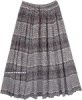 indo Bohemian Printed Cotton Long Skirt