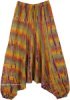 Harvest Salad Patchwork Wide Leg Boho Pants