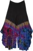 Burly Wood Stylized Tie-Dye Tiered Maxi Skirt