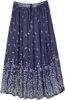 Ethnic Animal Motif Printed Wrap Skirt