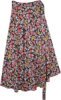 Petite Long Desert Boho Summer Cotton Wrap Skirt