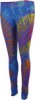 Bon Blue Colorful Soft Tie Dye Stretch Leggings