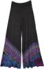 Deep Ocean Tie Dye Soft Palazzo Pants