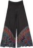 Shadow Tie Dye Rayon Stretchy Palazzo Trousers