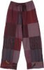 Plum Punch Hippie Lounge Patchwork Cotton Pants