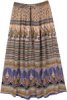 Falling Flowers Printed Brown Palazzo Pants