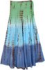 The Darjeeling Beauty Long Skirt Dress with Smocked Waist