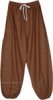 Cinnamon Syrup Hippie Harem Pants