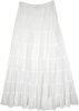 Bay Of Many Summer Printed Cotton Long Skirt