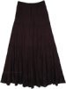 Red Robbin Ombre Tiered Cotton Long Skirt