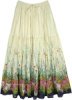 Tapestry Lotus Tie Dye Skirt
