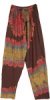 Fiery Dusk Tie Dye Lounge Pants with Drawstring